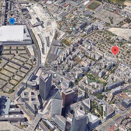 Appartamento Cozy Haven Near Paris La Defense Grande Arche Courbevoie Esterno foto